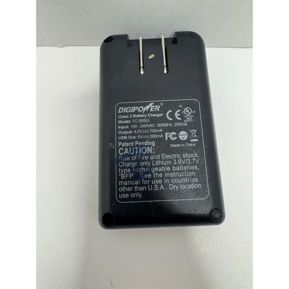 Digipower TC-55S Battery Charger For Sony Digital Cameras USB (Tested)